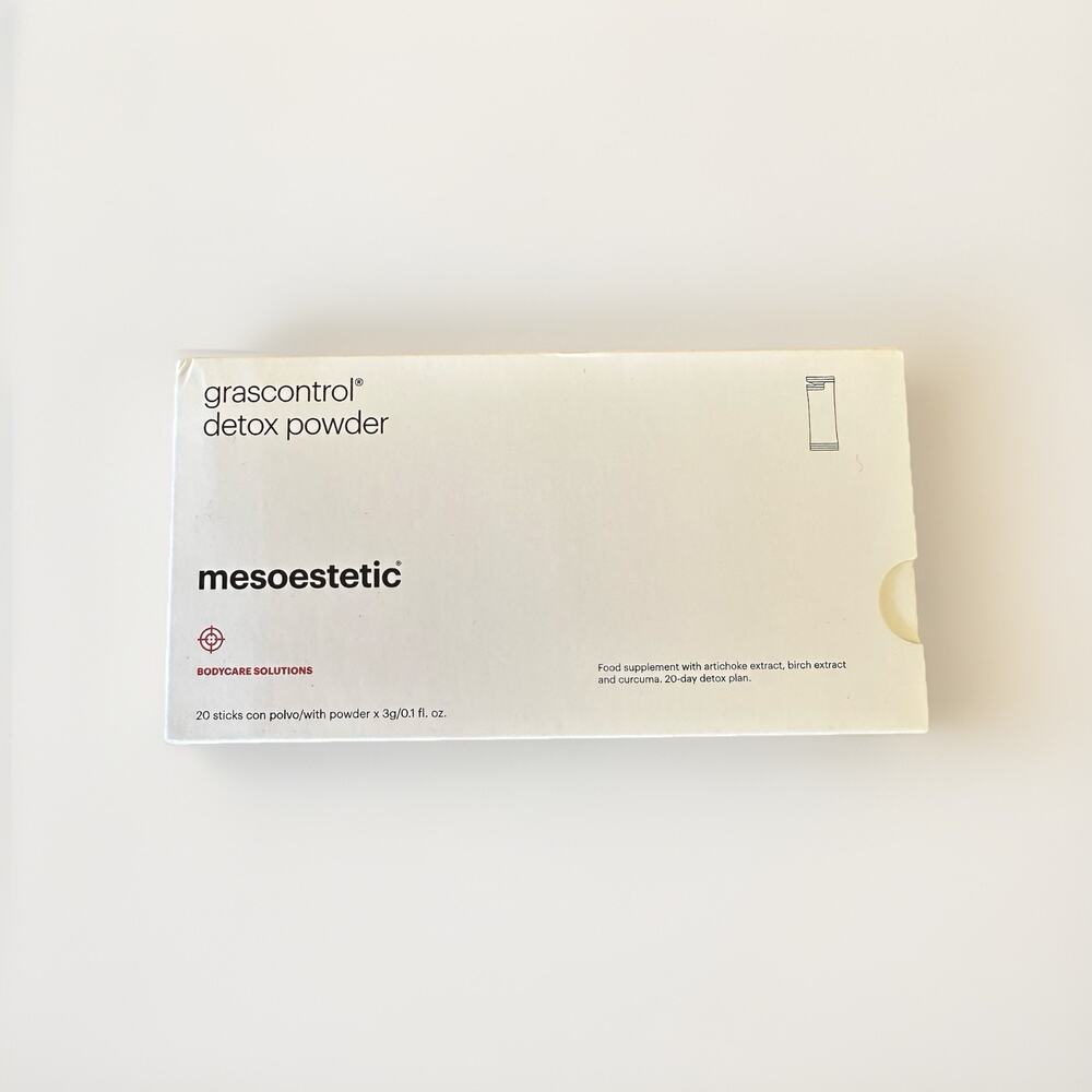 Mesoestetic Grascontrol Detox Powder 20 Pack x 3g | 20-Day Detox Plan